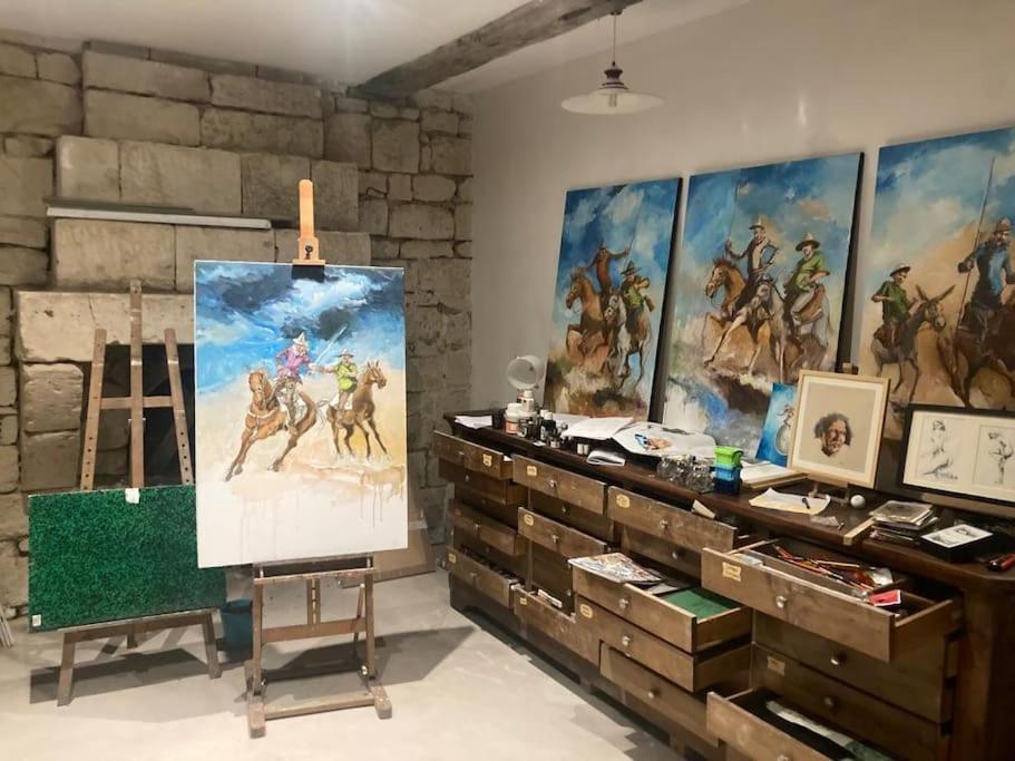 Vila Le Relais De L'Artiste Turquant Exteriér fotografie